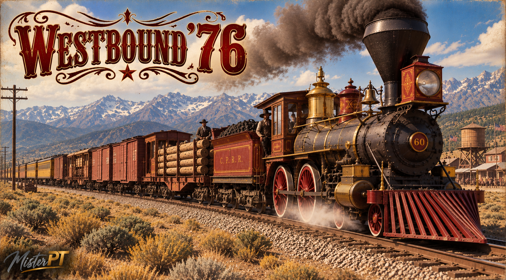 Westbound ’76 Album Cover von MisterPT